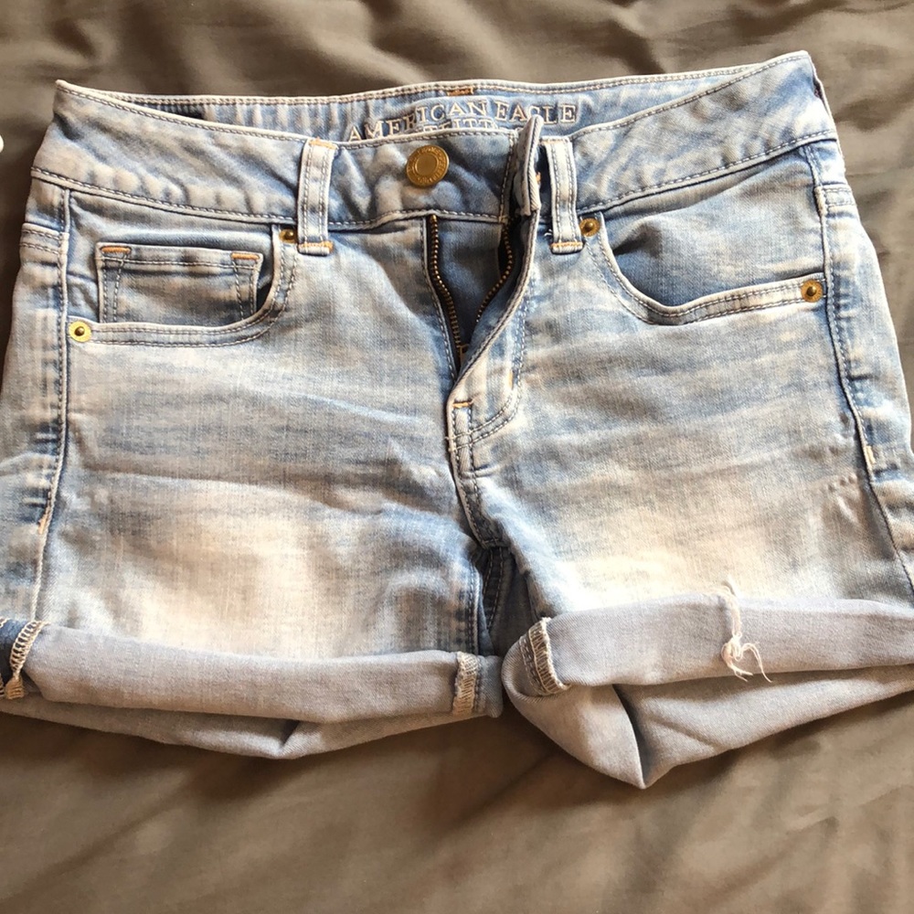 American eagle jean shorts